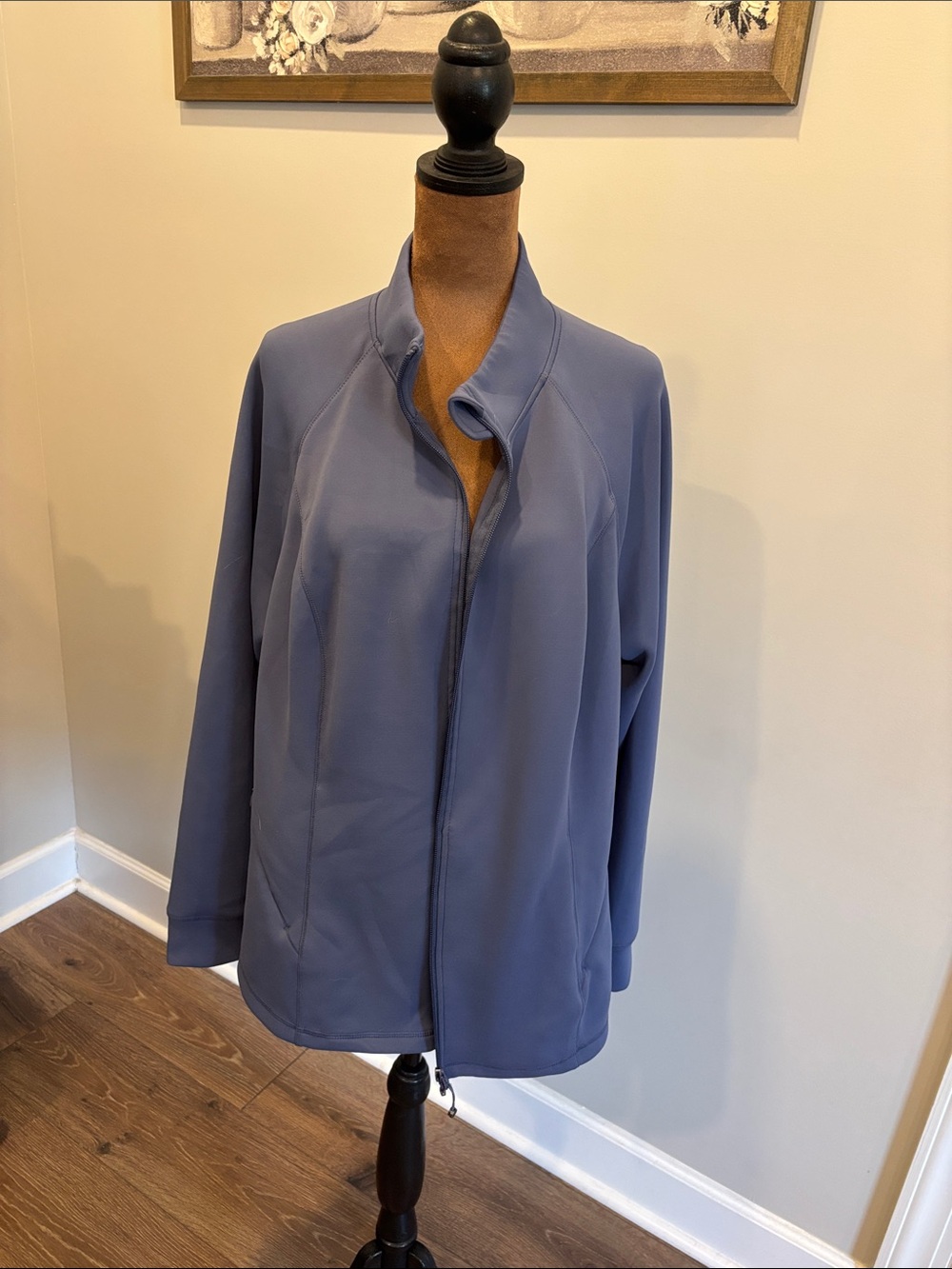 32degree HEAT Light Slate Blue zip jacket